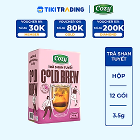 Cozy Trà Cold Brew Shan Tuyết (12 Gói x 3.5g)