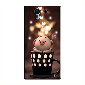 ỐP LƯNG IN ĐÍNH ĐÁ DÀNH CHO SONY XPERIA C3