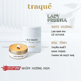 Mua Nến thơm tinh dầu Aurae - dòng Signature - SX tại VN - LADY FREESIA