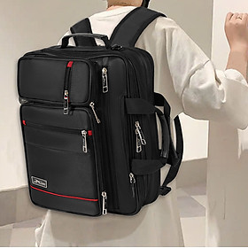 Cặp Học Sinh Cấp 2, Cấp 3, Có Ngăn Đựng Bình Nước, Cặp Đa Năng Có Quai Balo Cất Gọn Xbags 4102