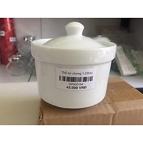 Mua THỐ CHƯNG YẾN BẰNG SỨ TRẮNG CAO CẤP  TRỤ NHỎ 