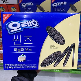 OREO Thins Vanilla Mousse Biscuit 84g x 10P