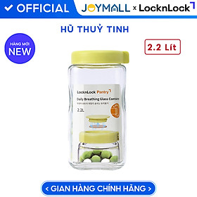 Mua Hũ Đựng Thực Phẩm Bằng Thủy Tinh LocknLock Daily Breathing  Hàng Chính Hãng  Nắp Đậy Kín - JoyMall