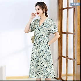 (HÀNG SẴN) Váy Đầm Họa Tiết Đẹp Cá Tính VH60 - Hàng Quảng Châu Cao Cấp
