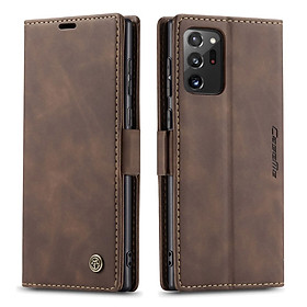 Bao da cao cấp dành cho SamSung Galaxy Note 20 Ultra dạng ví chính hãng Caseme ( Tặng kính cường lực Camera ) - Hàng Nhập Khẩu