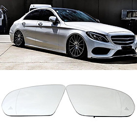 Rear Mirror Glossy Compatible Rearview Mirror Fit for  S-Class W222