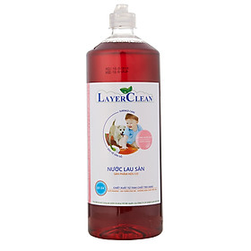 Hình ảnh Nước lau sàn Layer Clean hương Poppy Coach 1,25L