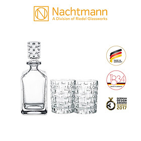 Mua Bộ bình & ly pha lê whisky Nachtmann Bossa Nova 3 món - Hàng chính hãng Đức