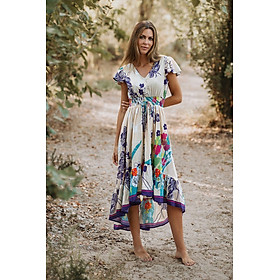 Maxi Đuôi Cá Hở Lưng Cotton Isla Bonita