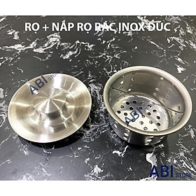 Mua RỌ RÁC VÀ NẮP RỌ RÁC INOX ĐÚC CHẬU RỬA BÁT HÀNG DÀY ĐẸP GIÁ RẺ ( rọ đựng lọc rác bồn rửa chén