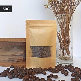 Cà phê nguyên chất ROBUSTA TỰ NHIÊN pha phin và pha máy cafe rang xay vị