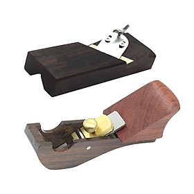 2Packs Wooden Corner Block Plane Hand Planer Wood Shaver Planer Working Tool
