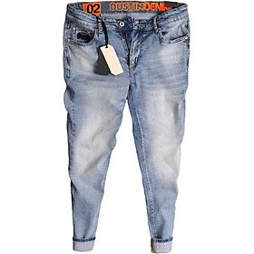 Quần jeans nam co dãn B02 mẫu trơn đơn giản dáng vừa không bó sát thiết kế trẻ trung đơn điệu phá cách Julido thời trang hàn quốc