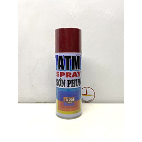 Mua Sơn xịt màu đỏ đô ATM A239