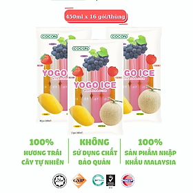 COMBO 3 GÓI KEM ĐÁ YOGO ICE COCON 450ML