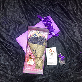 Set quà hoa lavender khô Pháp - Mẫu 37