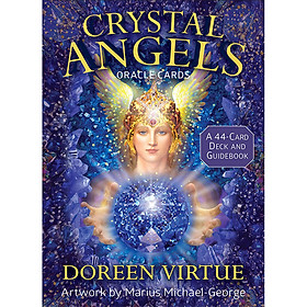 Bộ Bài Bói Tarot Crystal Angels Oracle Card Deck Cao Cấp Đẹp