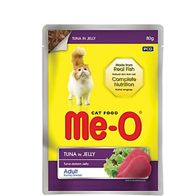 Thức ăn cho mèo Pate me-o gói 80g