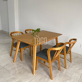 Bộ Bàn Ăn Candy 1m4 4 Ghế