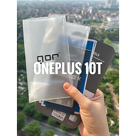Bộ 2 Kính cường lực Oneplus 10T hiệu Gor trong suốt 9H/2.5D ( 2 miếng)