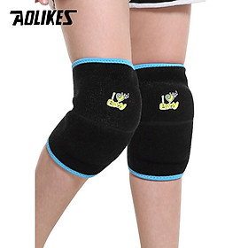 Đai miếng đệm bảo vệ đầu gối trẻ em AOLIKES A-7117 Kids sports knee protector