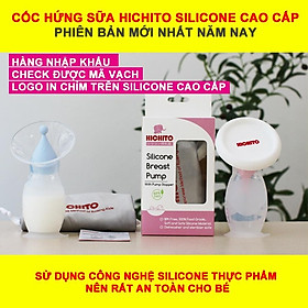 Cốc Hứng Sữa Hichito Nhật Bản Chất liệu silicon cao cấp