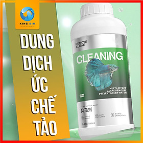 Chế phẩm sinh học diệt rêu tảo Yee Cleaning  - diệt rêu tảo bể cá, bể thủy sinh không gây hại cho cá