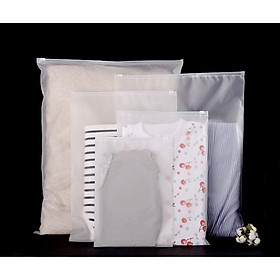 Mua Túi zip mờ đựng đồ lót  mỹ phẩm  đồ dùng du lịch (nhiều cỡ)