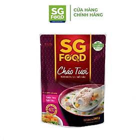 Cháo Tươi Sài Gòn Food Sườn Non & Ngũ Đậu 240g