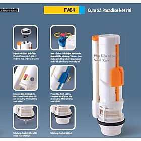 Mua FV04 - Cây xả  cột xả bồn cầu 2 nhấn két rời