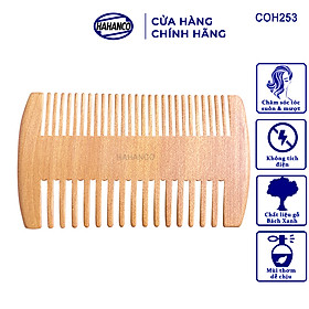 Lược Bí 2 Kiểu Răng Thưa Và Mau Chải Tóc Gỡ Rối Mùi Gỗ Thơm Dễ Chịu - COH253