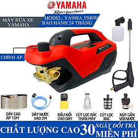 Mua Máy rửa xe mini I Máy rửa xe cao áp YAMAHA 3500W YA889A - Có nút chỉnh áp suất + van xả khí