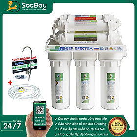Máy lọc nước Nano Geyser ECO 8 không dùng điện - Hàng Chính Hãng 