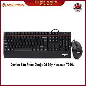 Mua Combo bàn phím chuột có dây Newmen T260+ Hàng Chính Hãng
