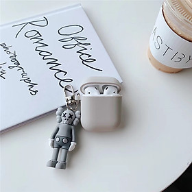 Airpods case - Ốp silicone bảo vệ dành cho Airpods 1/2 - Kaws