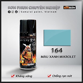 Sơn xịt Samurai Kurobushi - MÀU XANH MIKROLET 164 400ml