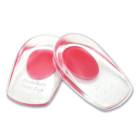 Cặp đế lót giày silicone- mềm chống trơn trợt, giảm đau chân, nâng niu bàn chân phụ nữ- Màu đỏ-Màu đỏ