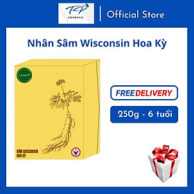 [Freeship Xtra] Nhân Sâm Wisconsin Hoa Kỳ (Sâm Mỹ), Loạị đặc biệt 6 tuổi : Bồi Bổ Sức Khỏe, Tăng Sức Đề Kháng