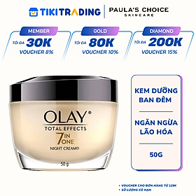 Kem Dưỡng Ban Đêm OLAY Total Effects 50g
