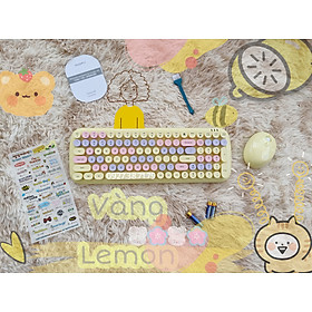 Bàn Phím Cơ Ipad | Top bán chạy Lazada Shopee Sendo Tiki 42 Bộ combo bàn phím giả cơ và chuột không dây MoFii Candy XR - Dùg cho Máy tính bàn, Laptop, Tivi, Điện thoại, iPad iPhone - Hàng chính hãng