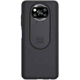 Ốp lưng cho Xiaomi Pocophone X3 NFC (Poco X3 NFC) - bảo vệ camera Nillkin CamShield hàng nhập khẩu