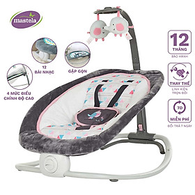 Ghế rung cao cấp cho bé gập gọn có nhạc Mastela