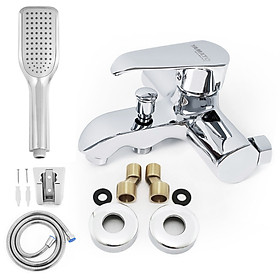 Mua Bộ vòi sen tắm nóng lạnh  Yamato đồng thau mạ chorme cao cấp  kèm dây sen tắm ST22