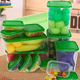 Bộ Hộp Nhựa Đựng Thức Ăn 17 Món Tiện Dụng