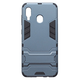 Ốp Lưng Cho Samsung Galaxy A20 iRON - MAN Nhựa PC Cứng Viền Dẻo Chống Sốc - Hàng Chính Hãng
