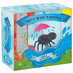 Crinkly Cloth Book - Incy Wincy Spider - NORTH PARADE PUBLISHING LTD