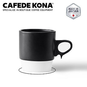 Ly sứ mug Hasami Nhật uống cà phê trà 280ml CAFE DE KONA