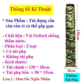 Hình ảnh SALE KỊCH SÀN Túi Đựng Cần Rằn Ri Tiện Ích Có Thể Gấp Gọn