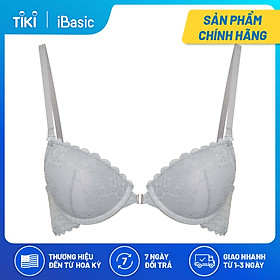 Áo ngực ren có gọng mút dày demi cài trước iBasic VA149