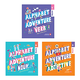 Combo 3 Quyển Alphabet Adventure